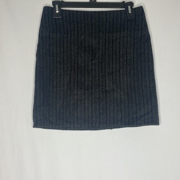 Michael kors wool grey striped mini skirt - Picture 5 of 7